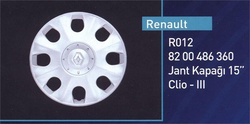 JANT KAPAĞI 15 JANT CLIO III