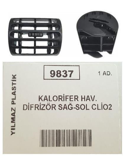 KALORİFER HAVA DİFİZÖRÜ SAĞ-SOL CLİO II