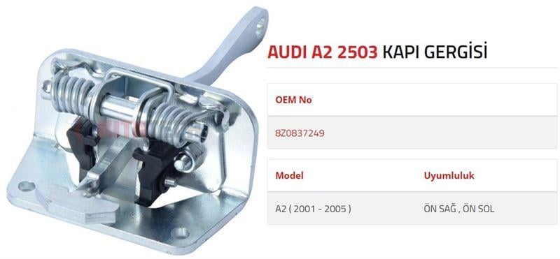 KAPI GERGİSİ A2 ÖN 2001-2005