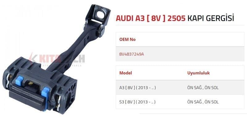 KAPI GERGİSİ A3  S3 ÖN 2013-
