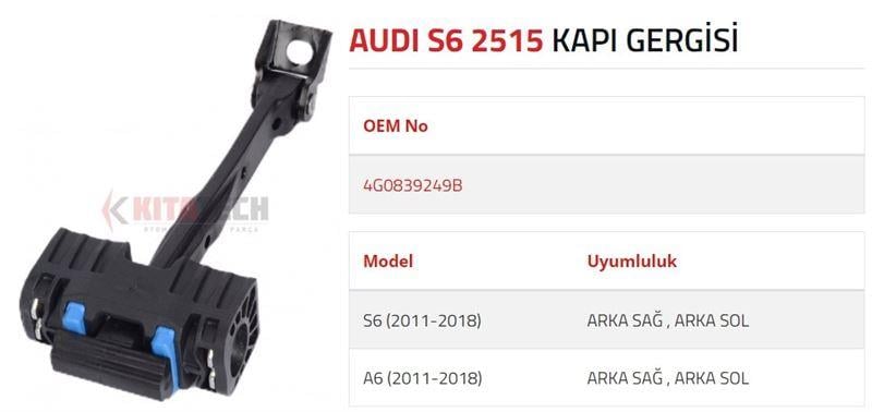 KAPI GERGİSİ A6 ARKA 2011-2018