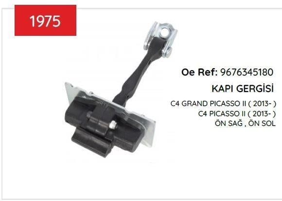 KAPI GERGİSİ ÖN CITROEN C4 PICASSO II GRAND PICASS O II 2013 -