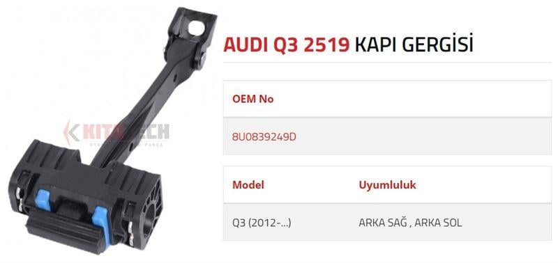 KAPI GERGİSİ Q3 ARKA 2012->