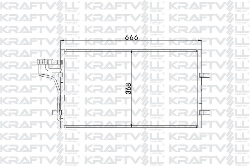KLIMA RADYATORU FOCUS II 03>11 FOCUS II C MAX 04>11 1.6TDCI / 2.0TDCI
