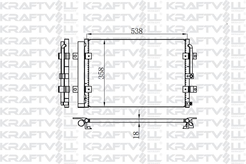KLIMA RADYATORU H100 KAMYONET 04>