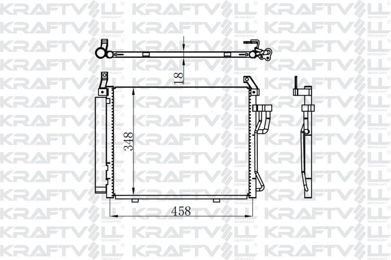 KLIMA RADYATORU KOMPLE HYUNDAI I10 2008>