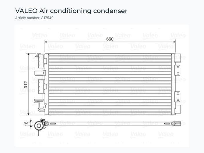 KLİMA RADYATÖRÜ LR FREE LANDER (01>03)