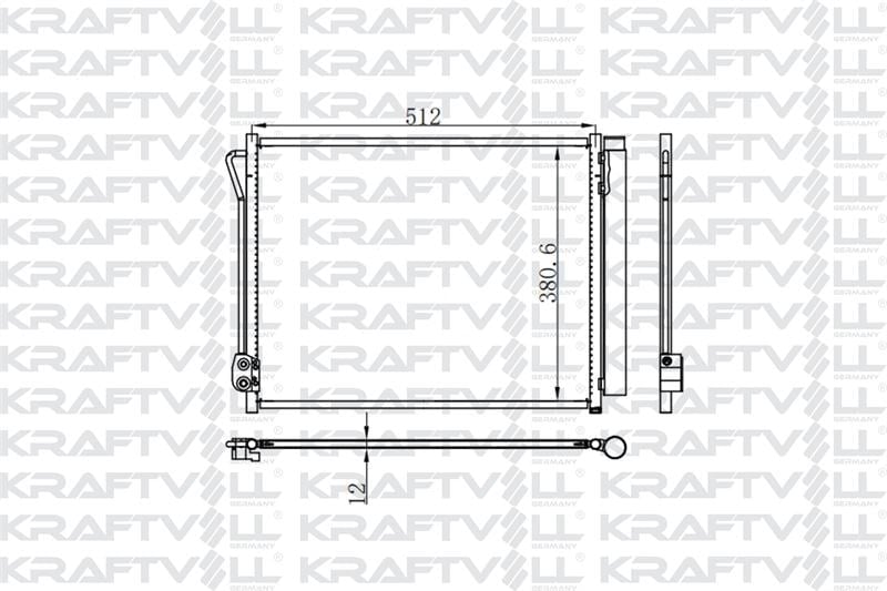 KLIMA RADYATORU V-CLASS W447 14> VITO W447 14> SPRINTER 910 18>