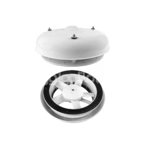 KOMPLE TURBO TAVAN HAVALANDIRMA 24V PLASTİK 2 DEVIR 1100 m3/h 5703300240006