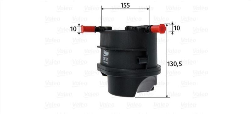 MAZOT FİLTRESİ FORD FIESTA VI CB1, CCN1.4 TDCİ ; F