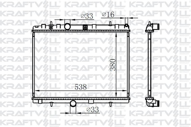 MOTOR RADYATORU P301-P2008-P207-C2-C3 ( 380×538×16 )> BRAZING