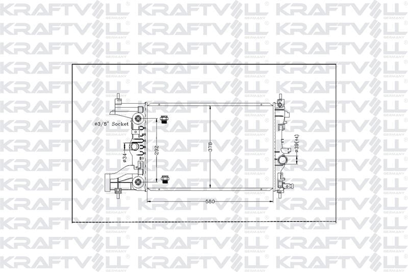 MOTOR SU RADYATORU A.T ASTRA J 10>19 A16XER - B16XER CRUZE (J300) CRUZE (J305) F16D 580X398X16