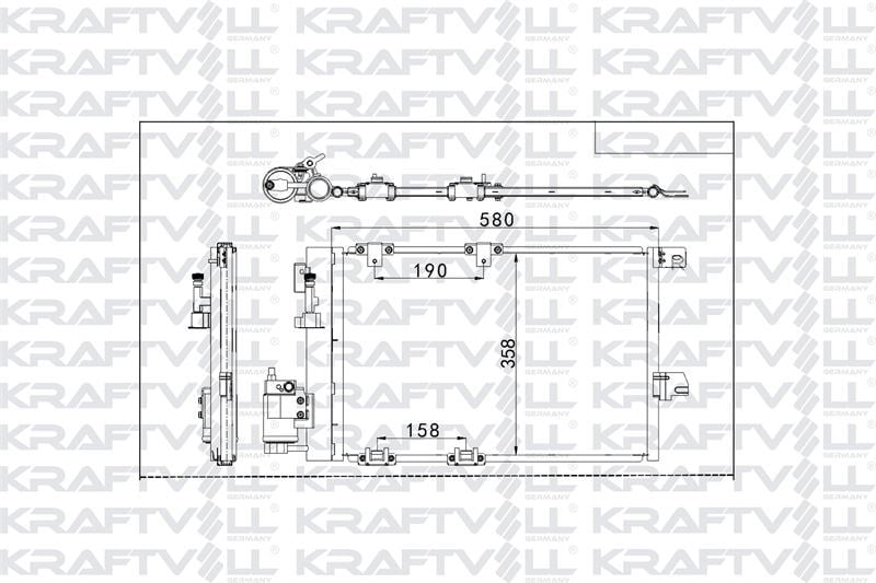 MOTOR SU RADYATORU POLO TAIGO T-CROSS A1 ARONA IBIZA FABIA SCALA/KAMIQ 18>> 1.0TSI 1.6TDI DKLA DKJA