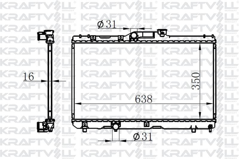 MOTOR SU RADYATORU TOYOTA COROLLA AE101 KASA 1993-1997 MANUEL VITES > BRAZING