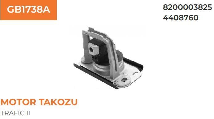 MOTOR TAKOZU SAÇLI TRAFIC II 2,0 DCI