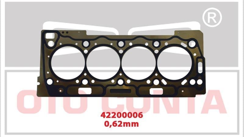 PEUGEOT 206 1.6 16 V SİLİNDİR KAPAK CONTA ÇELİK Ø78.5->79.5MM 0.62MM TU5JP4 (NFU-N6A-NFR)