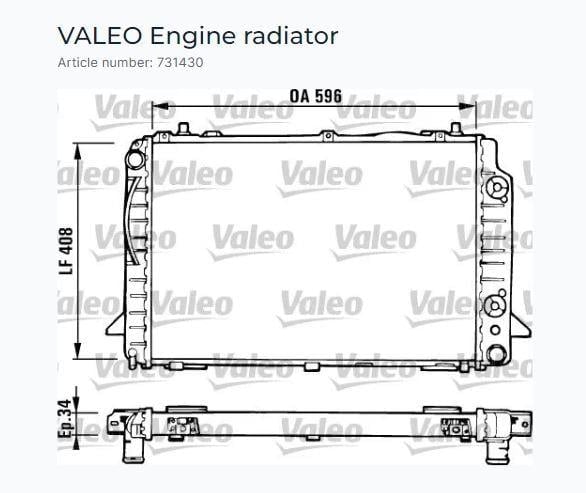 RADYATÖR AUDİ 80