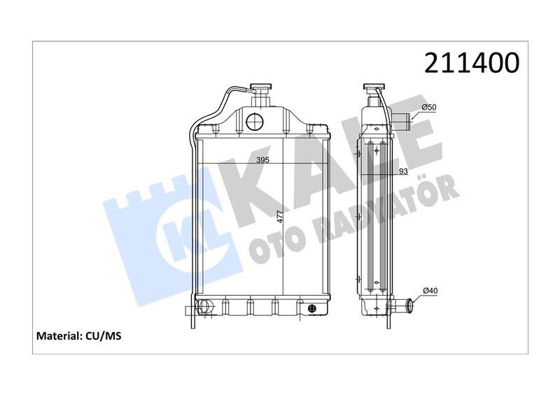 RADYATOR MF-266 5 SIRA PT