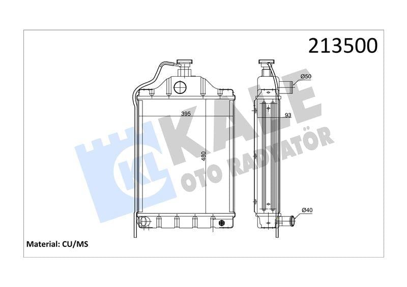 RADYATOR MF-266 5 SIRA PT