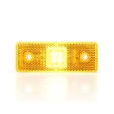 SIDE MARKER DİKDÖRTGEN SML02Y 4 LED SARI 10-30V YAN