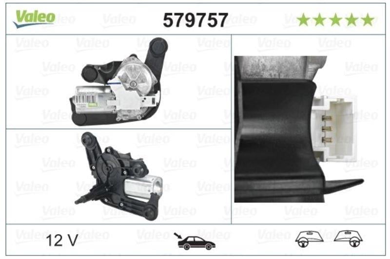 SİLECEK MOTORU ARKA CITROEN C3 PİCASSO 10.2005>