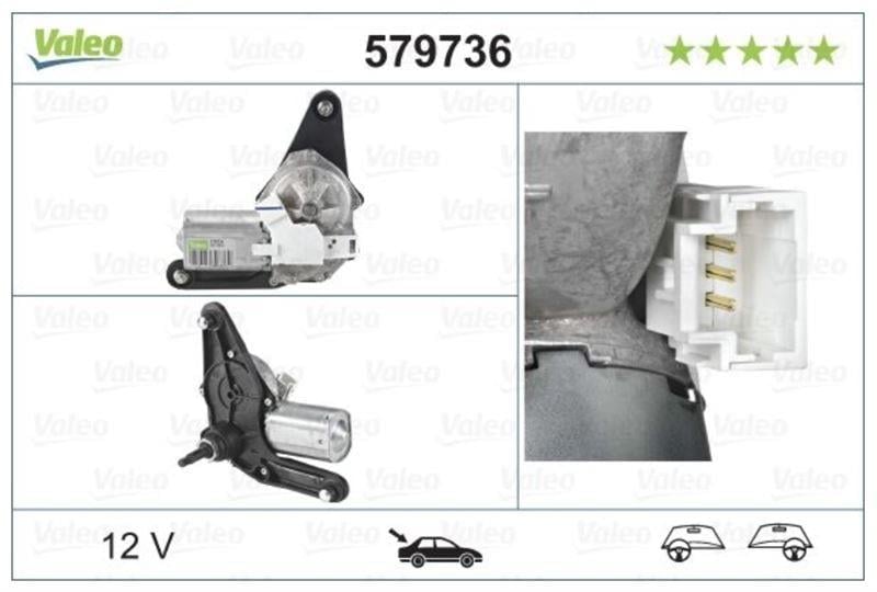 SİLECEK MOTORU ARKA RENAULT CLIO II 00>05