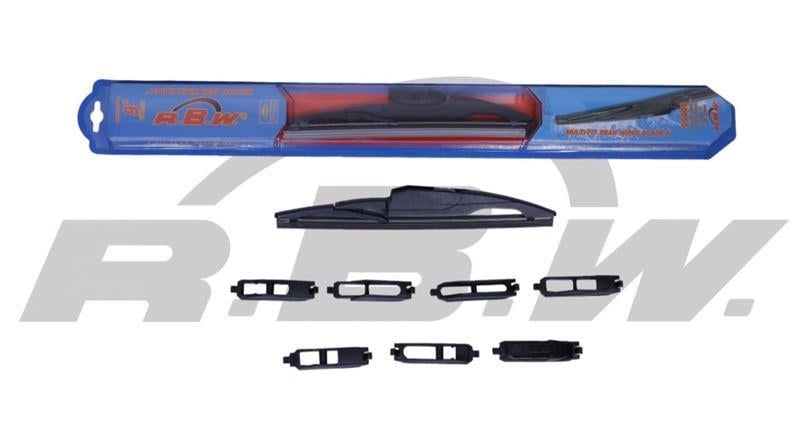 SİLECEK SÜPÜRGESİ PLASTİK MULTI-FIT 8 ADAPTÖRLÜ ARKA 9 İNCH 230 MM
