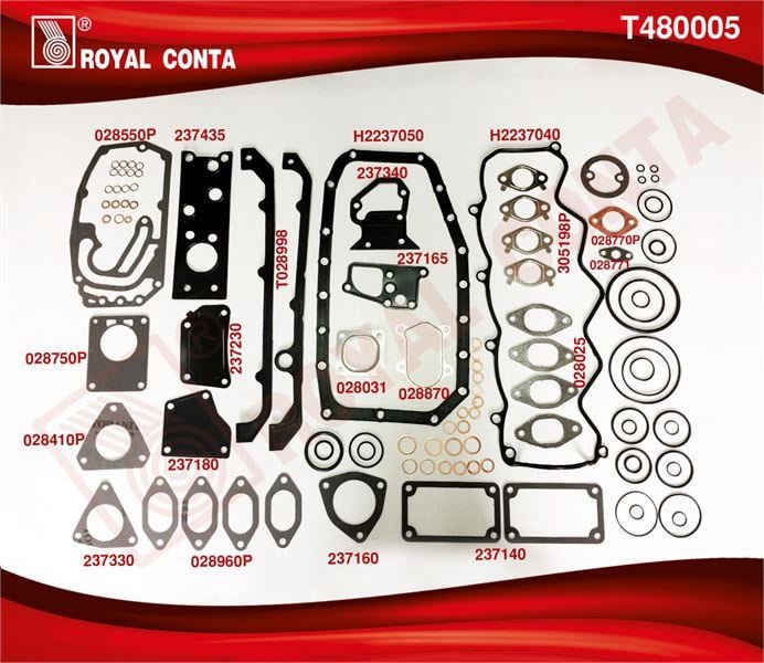 SİLİNDİR KAPAK CONTASI SİZ TAKIM CONTA FIAT DUCATO 2.8 JTD MOTOR 8140.43S 128 HP ÇAP 94.40MM YIL:11.2000  >