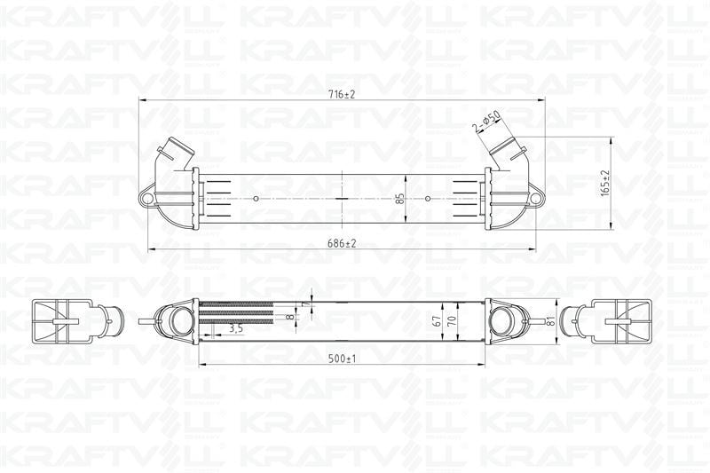 TURBO RADYATORU DOBLO 1.3 / 1.9 JTD