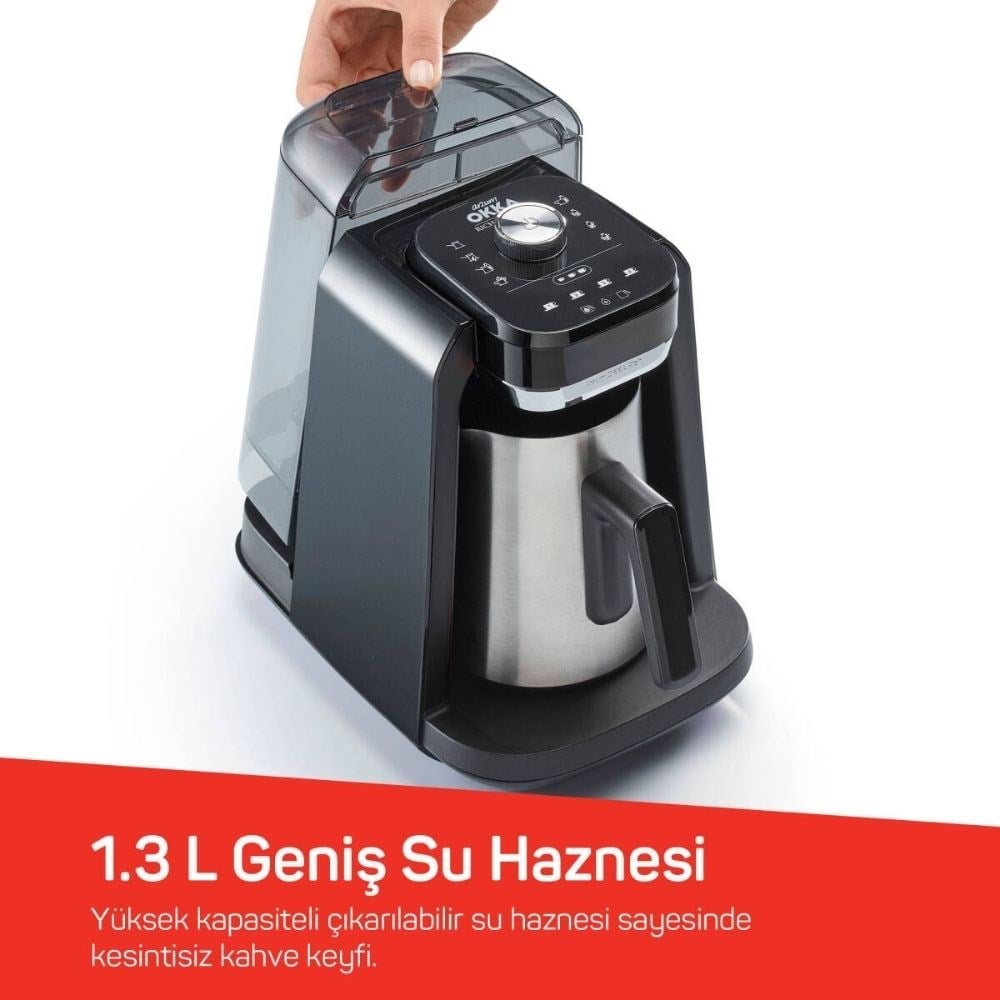 Arzum OK0036-0500 Rıch Pro Plus Türk Kahve Makinesi Krom