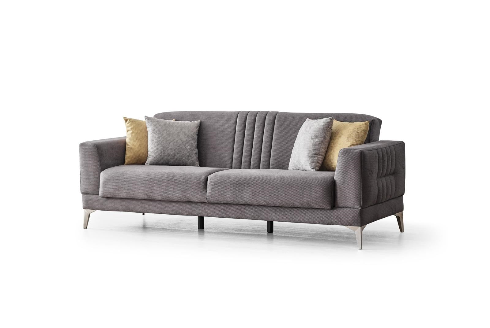 Pek İyi Notte Kanepe Bahama Antrasit