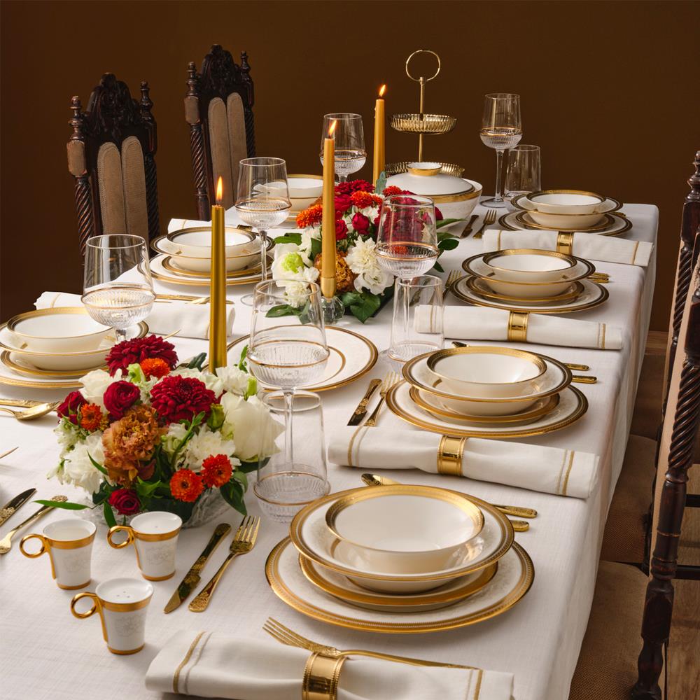 Karaca Royal Bone Charlotte 55 P, Gold