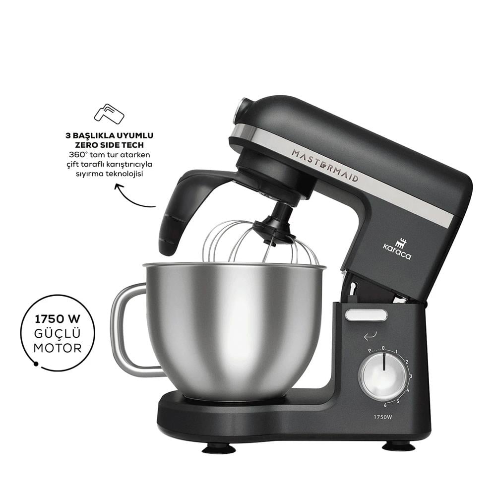 KARACA MASTERMAID CHEF PRO, SHINY BLACK