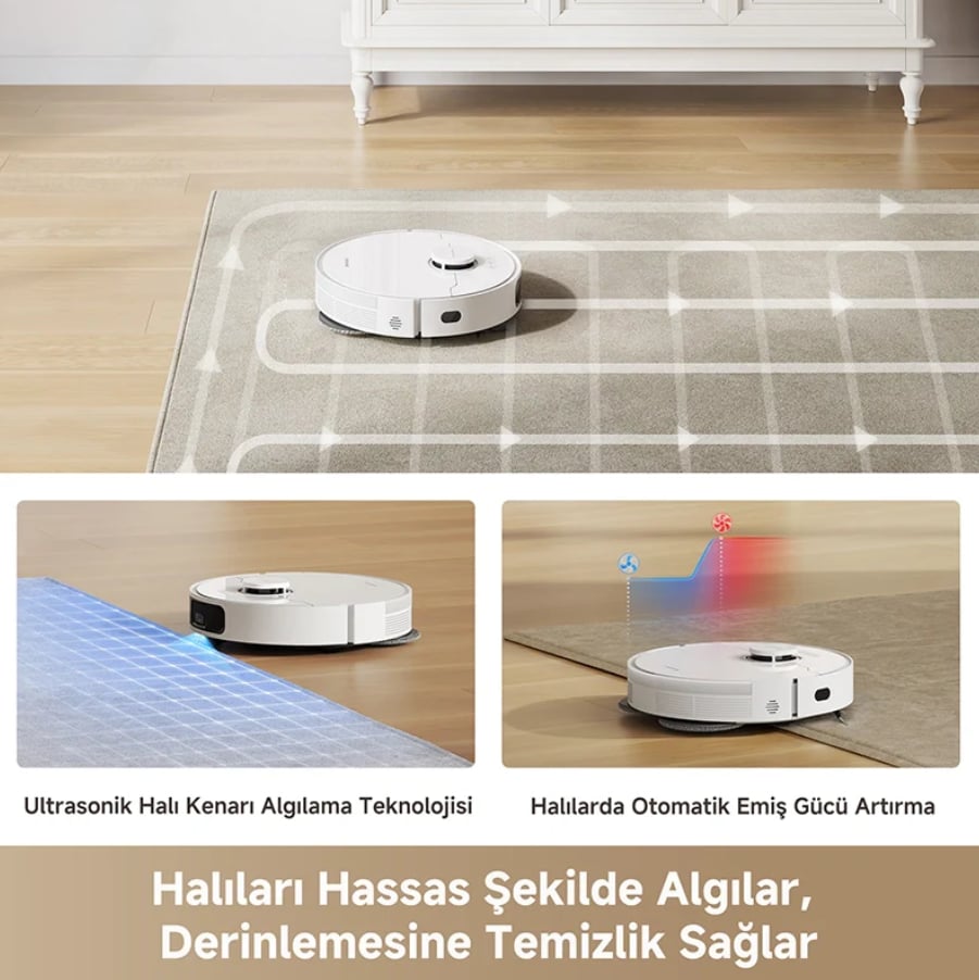 Dreame L40 Plus Çöp İstasyonlu Akıllı Robot Süpürge