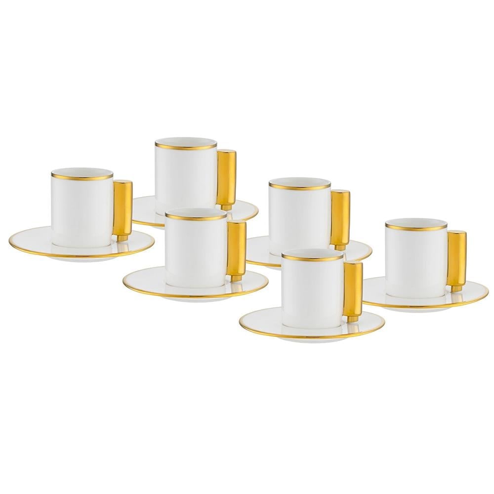 Emsan Ems Modern 80Ml 6'Lı Kahve Fincan Takımı