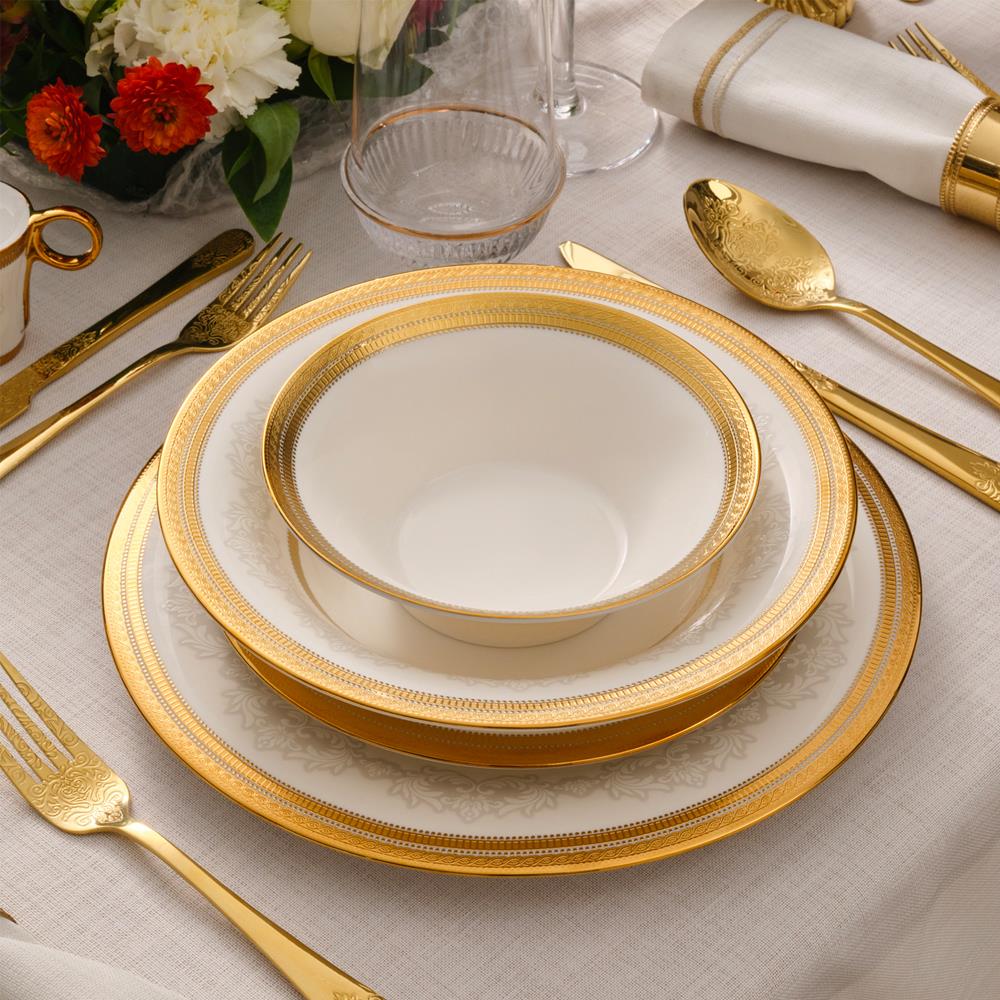 Karaca Royal Bone Charlotte 55 P, Gold