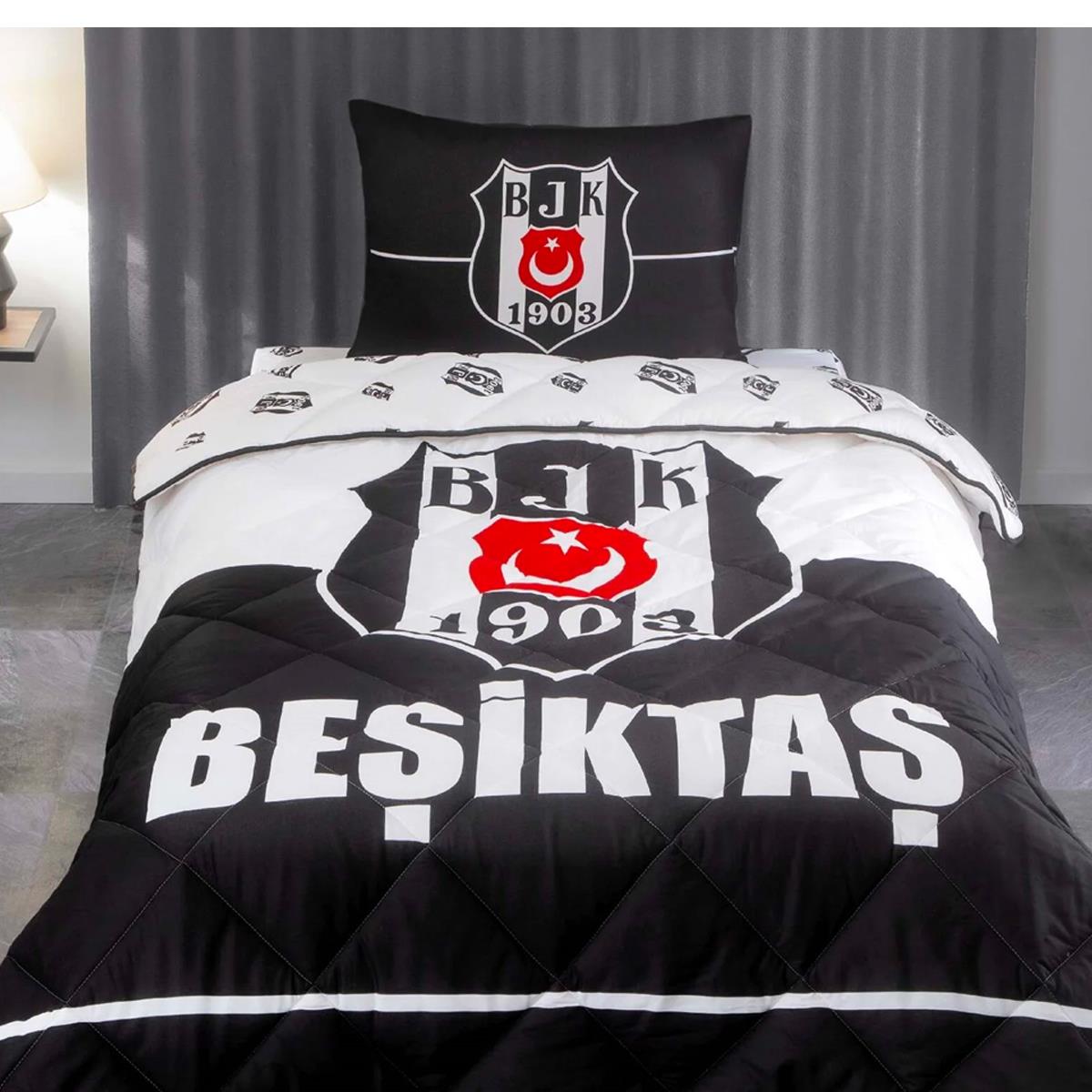Taç Lıs. Brf Yorgan Setı Beşiktaş Logo
