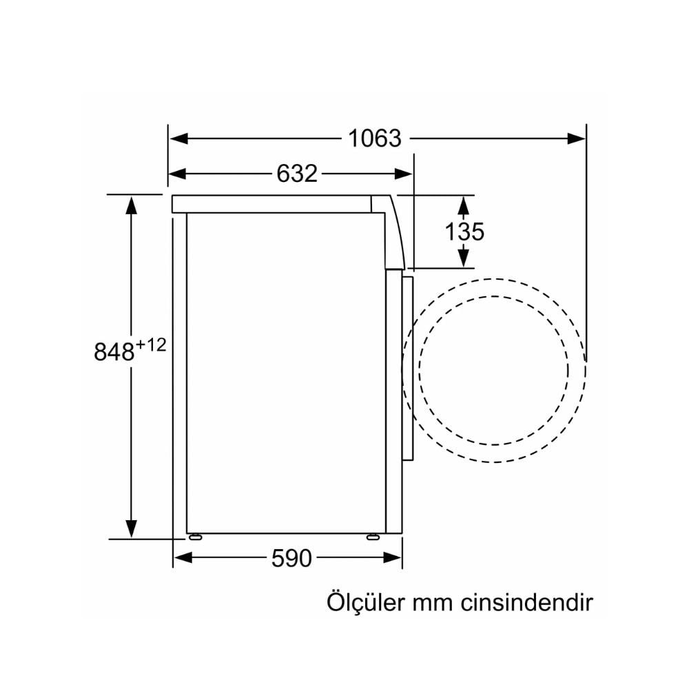 Profilo CMU12T91TR 9 Kg Çamaşır Makinesi