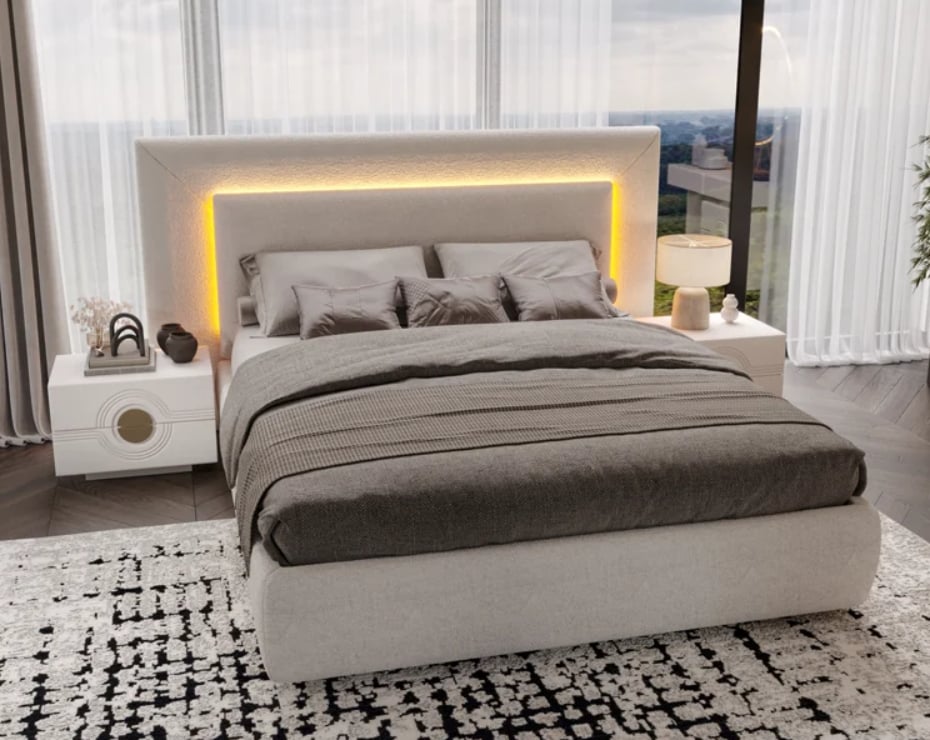 Marcastil Nova Yatak Odası Başlıklı MDF