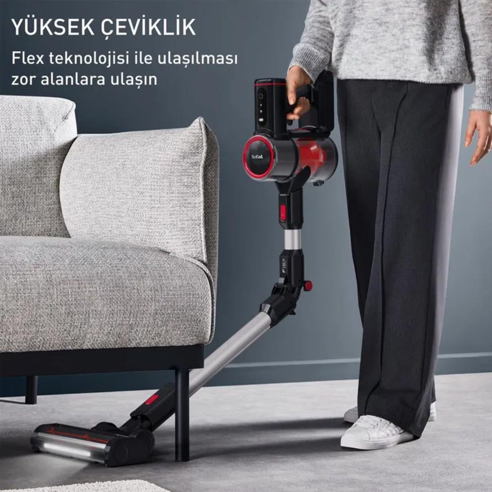 Tefal Ty6t90tr X-force Flex 8.60 Max (aqua)dikey Süpürge
