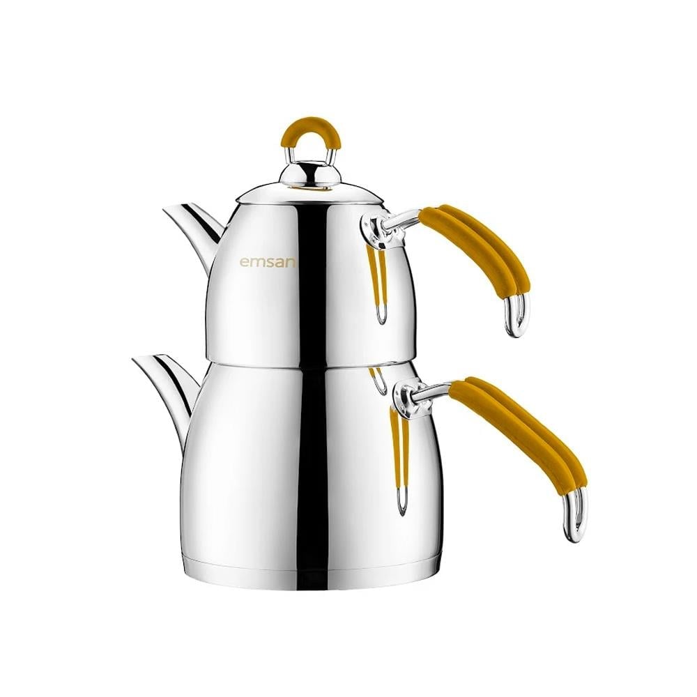 EMSAN MİNA MİDİ ÇAYDANLIK TAKIMI SARI