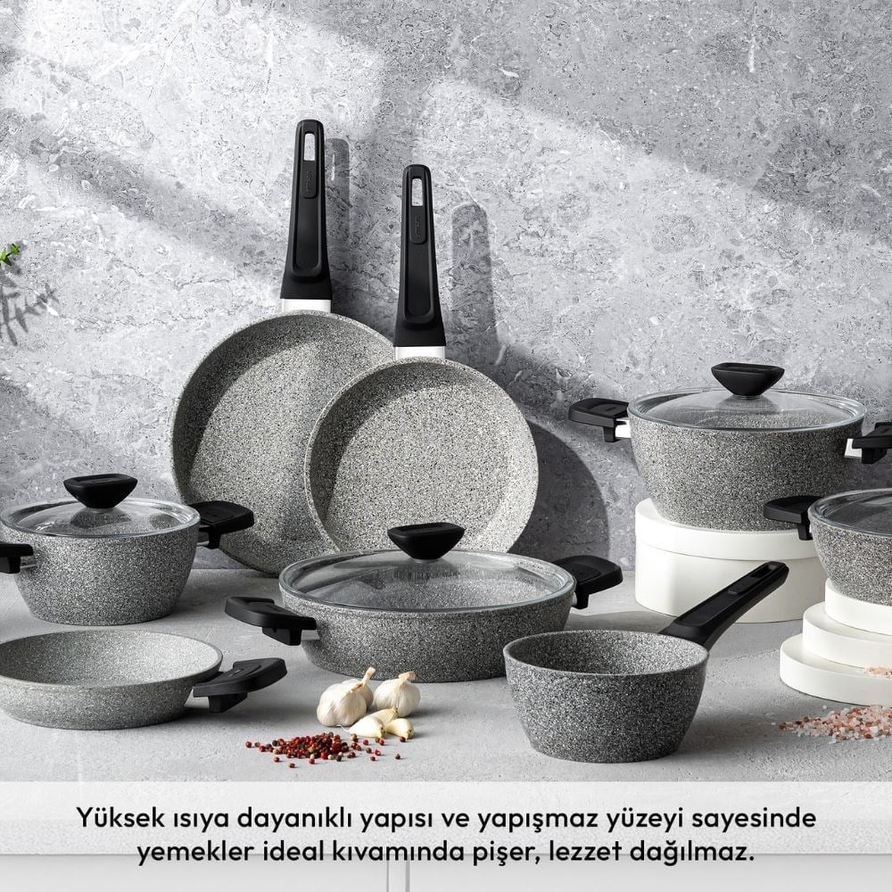 Emsan Dıamente Fortis 12 Prç Tencere Seti