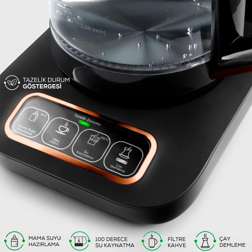 KARACA ÇAYSEVER ROBOTEA PR, BLACK COPPER