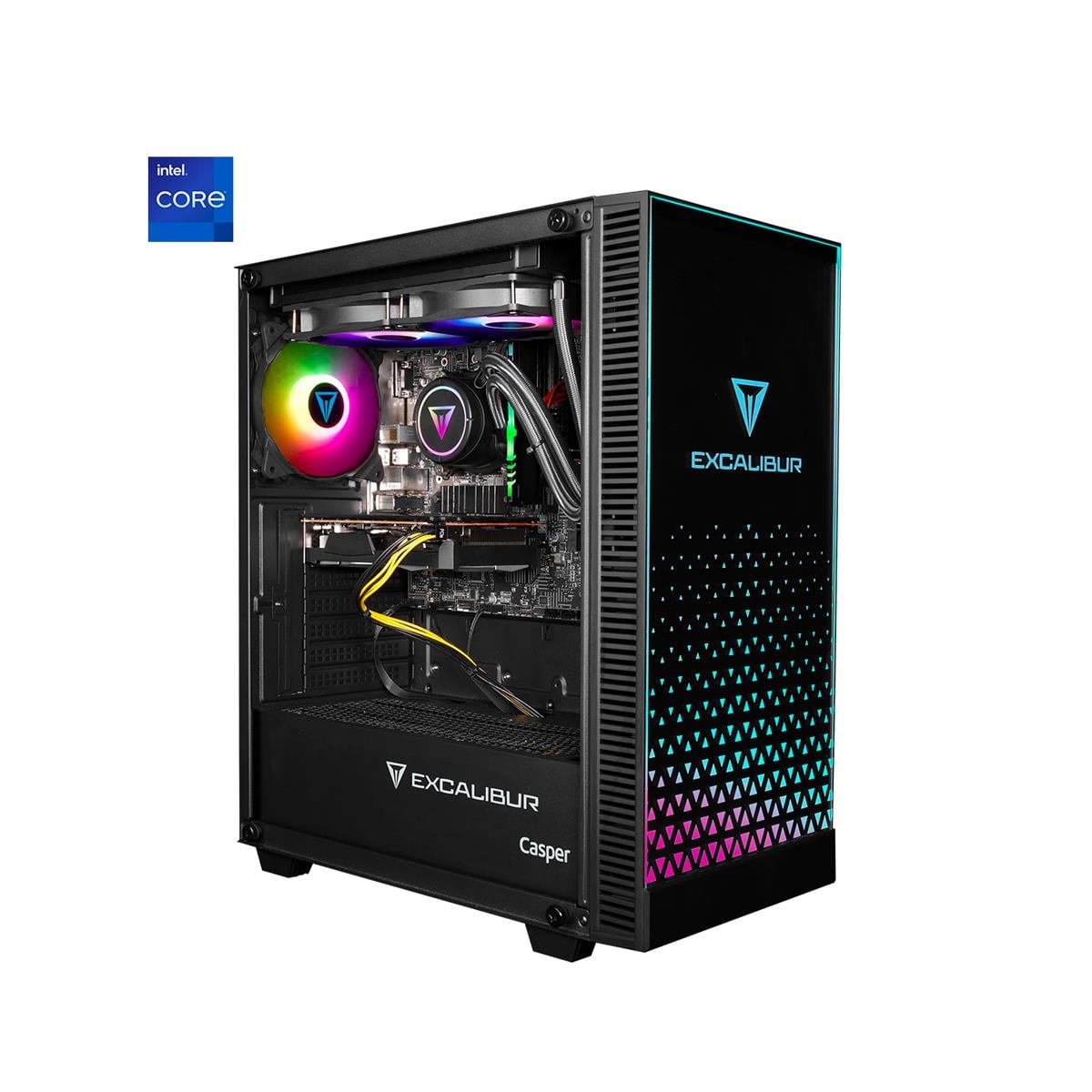 CASPER EXCALIBUR E65H.144F-BQB0X-0FD I5 14400F 16GB RAM/1TB M2 SSD/RTX4060 8GB VGA/DOS NOTEBOOK