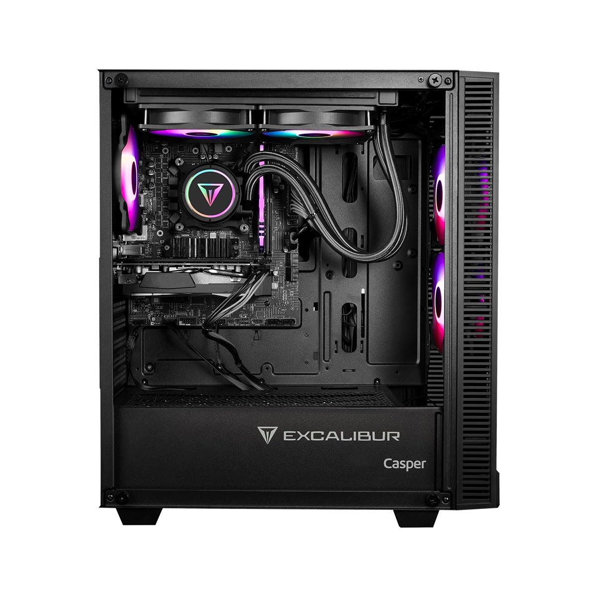 CASPER EXCALIBUR E65H.144F-BQB0X-0FD I5 14400F 16GB RAM/1TB M2 SSD/RTX4060 8GB VGA/DOS NOTEBOOK