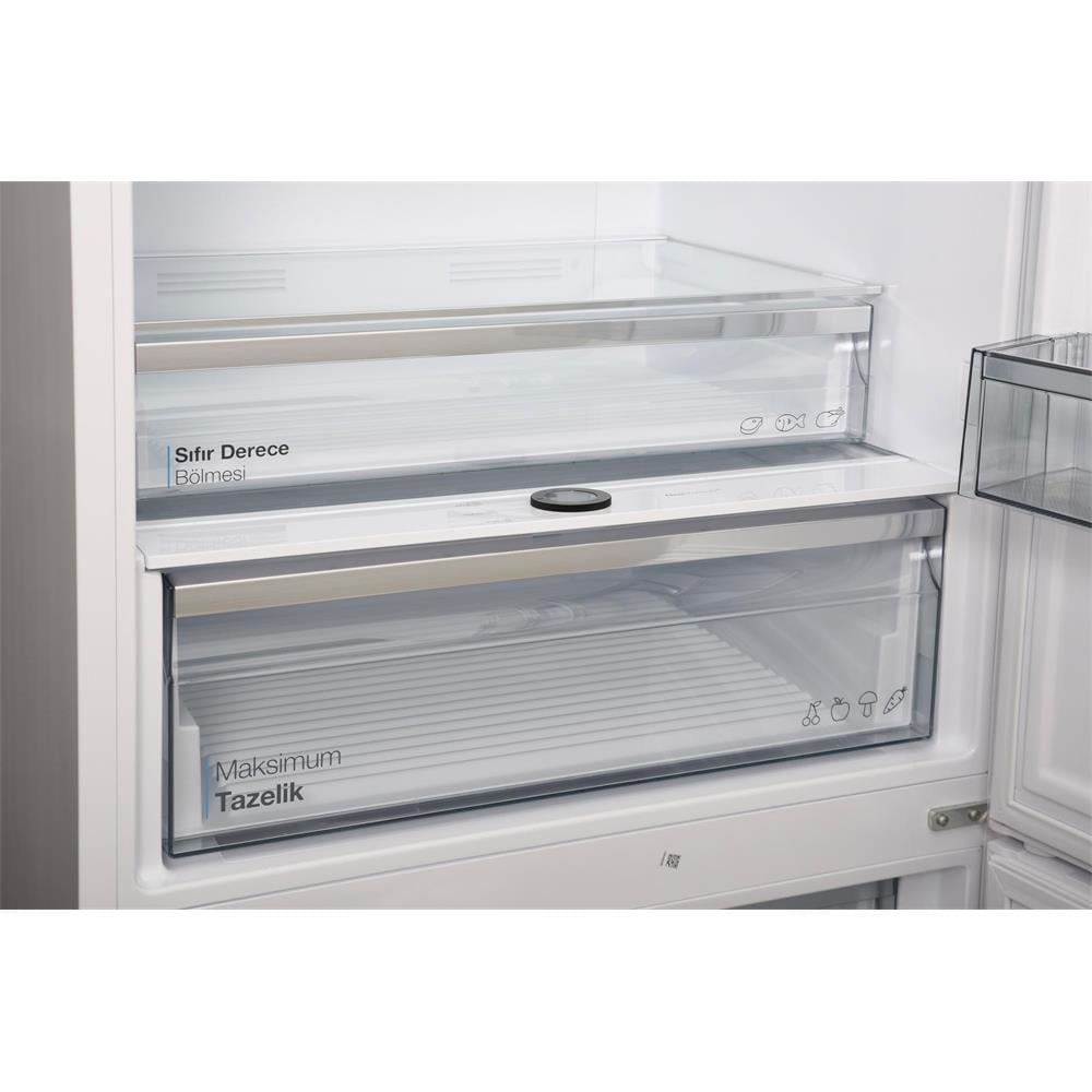 Vestel NFK60011 TE 533 Lt No-Frost Alttan Donduruculu Buzdolabı