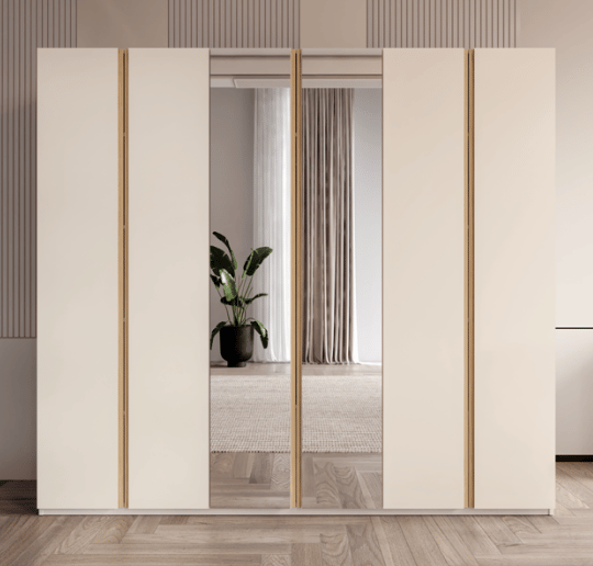 Marcastil Alya 6 Kapılı Dolap MDF