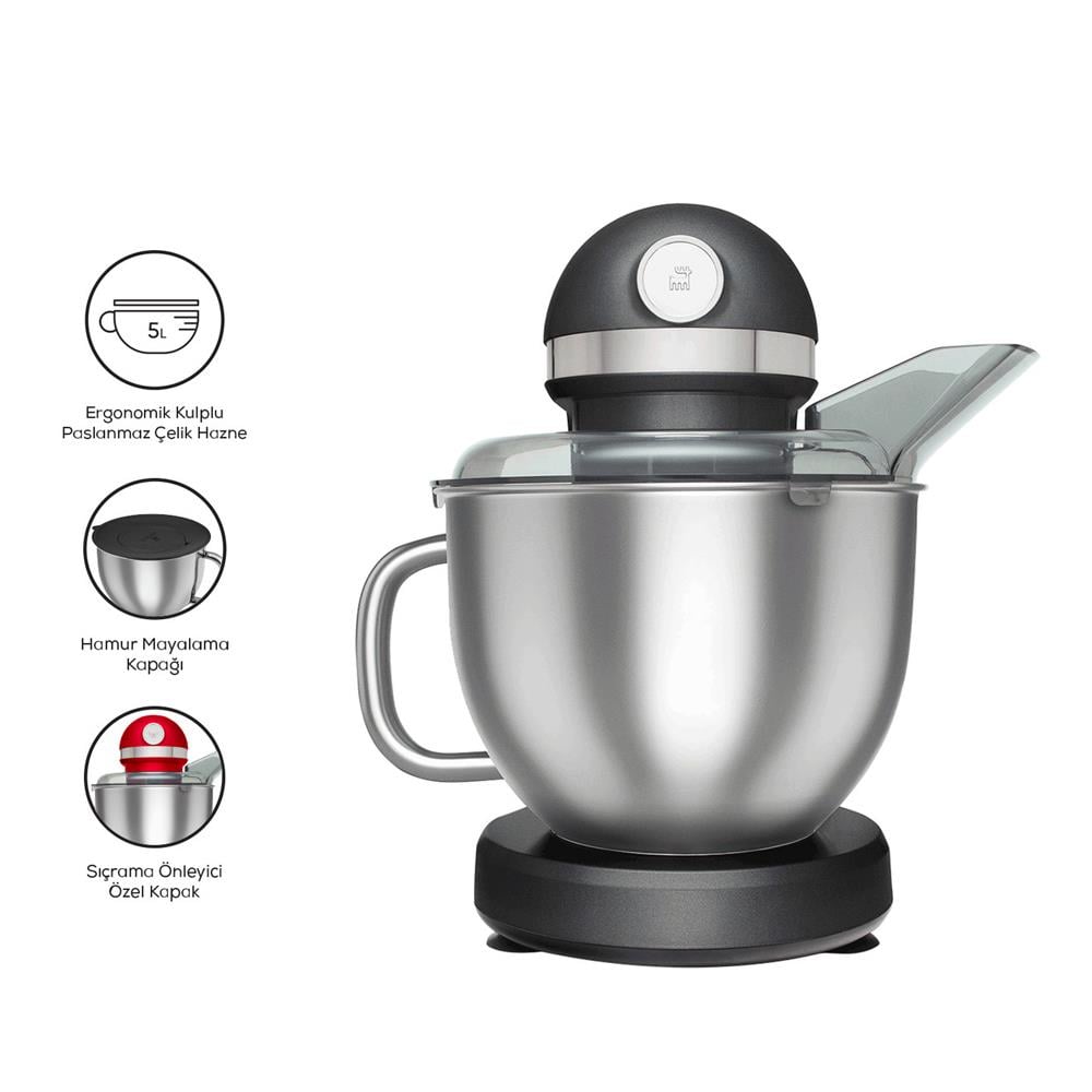 KARACA MASTERMAID CHEF PRO, SHINY BLACK