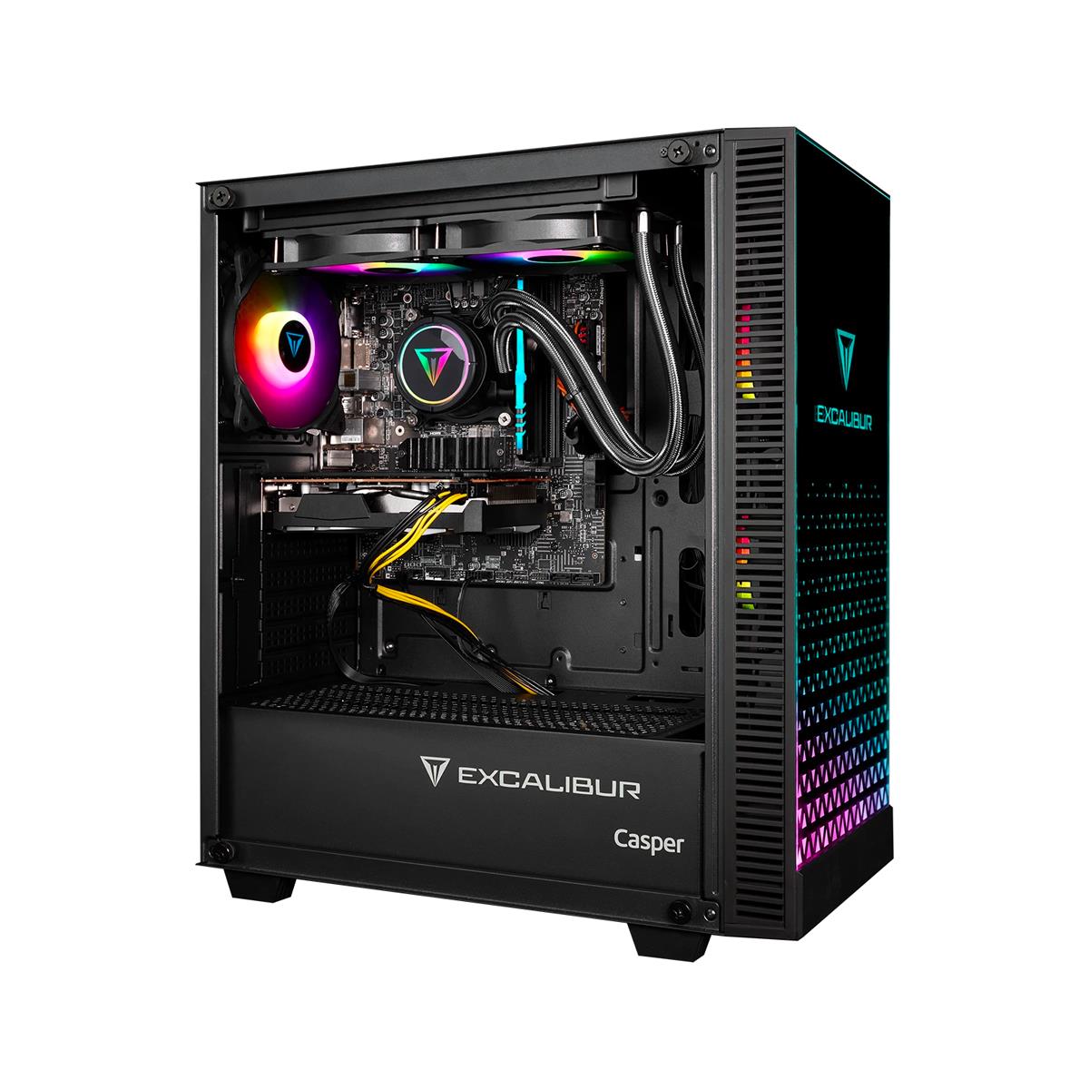 CASPER EXCALIBUR E65H.144F-BQB0X-0FD I5 14400F 16GB RAM/1TB M2 SSD/RTX4060 8GB VGA/DOS NOTEBOOK