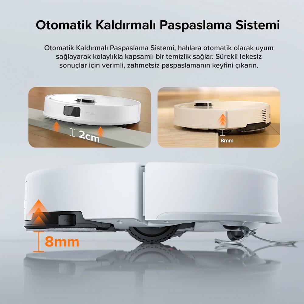 Roborock Q8 Max Pro Akıllı Robot Süpürge